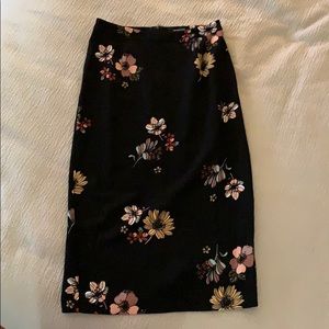 Who what wear - floral midi-skirt - 6